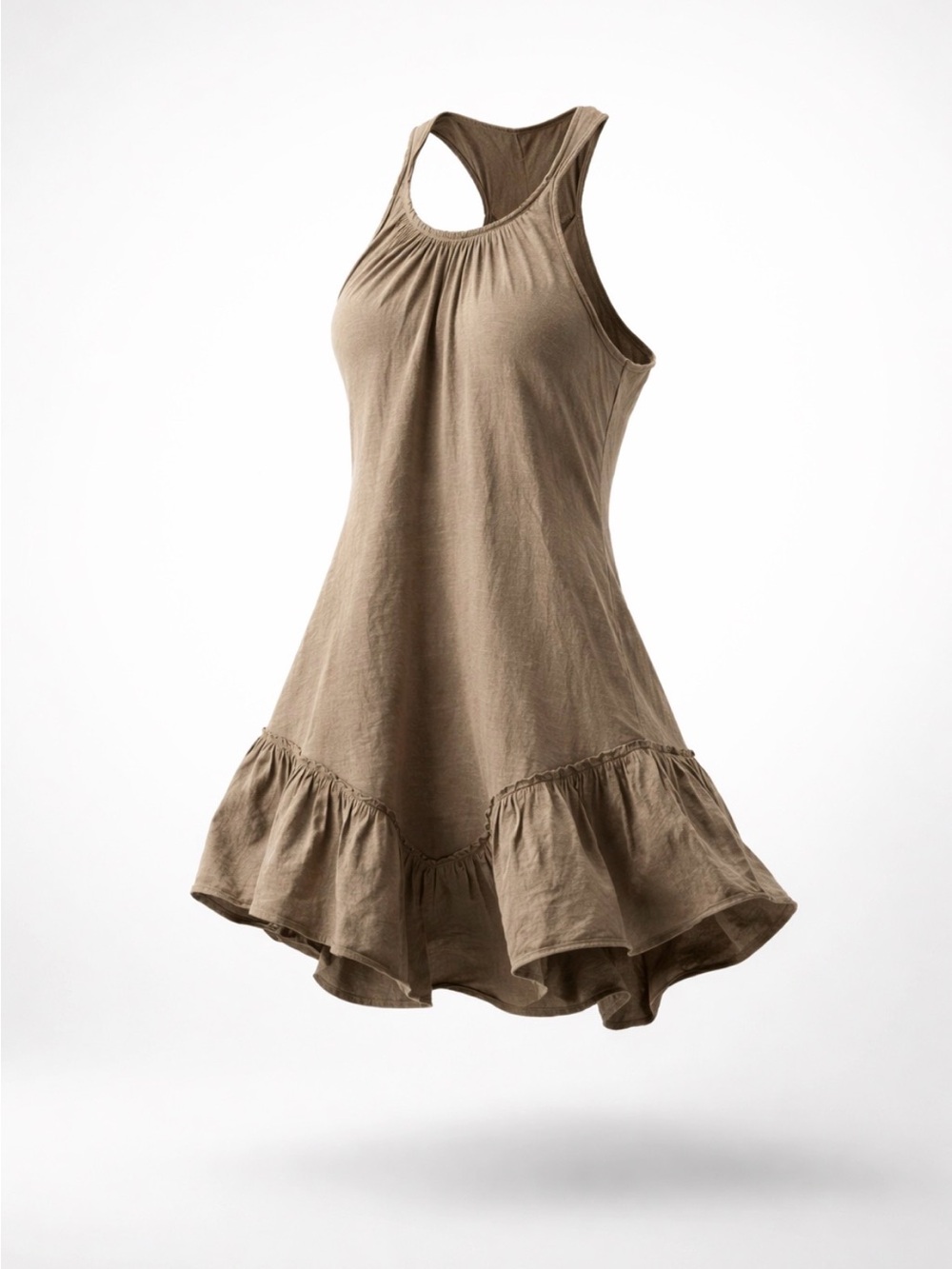 Summer Eyeshadow Brown Tank Top